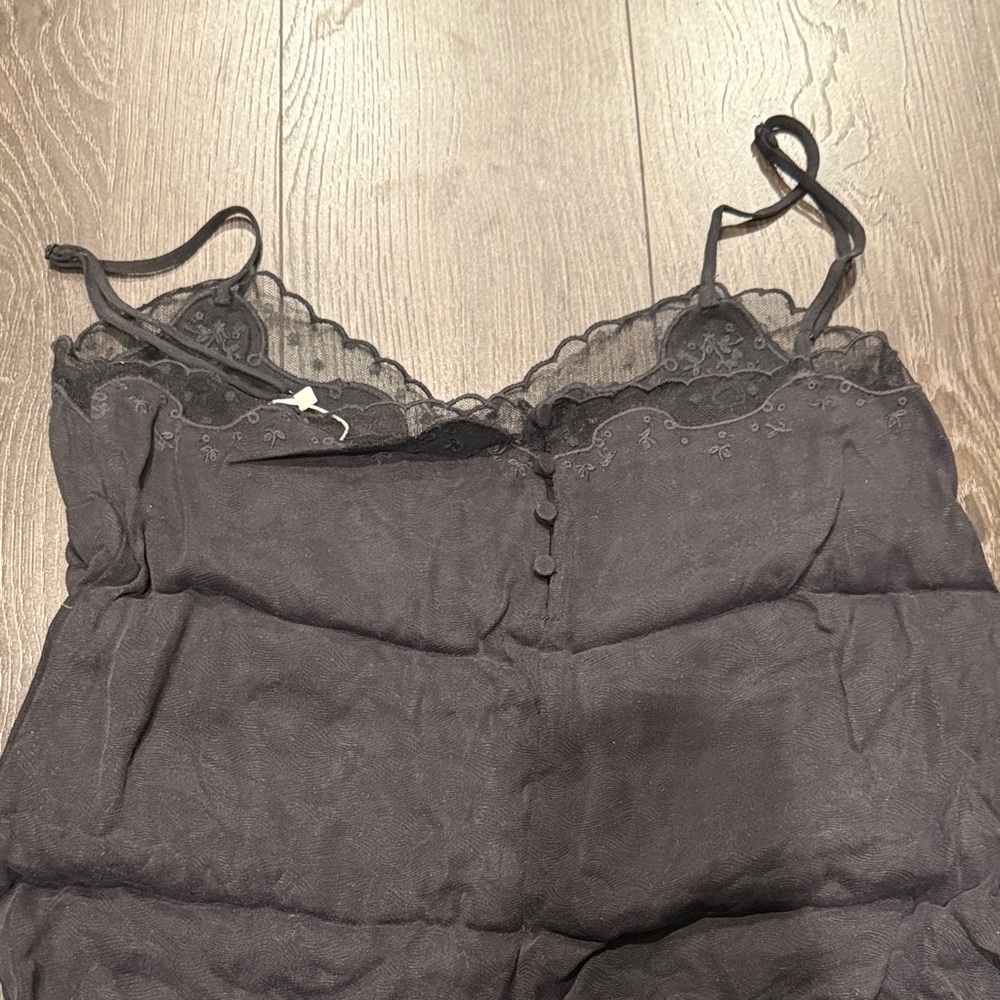 Comptoir Des Cotonniers Black Lace Detail Dress - Picture 4 of 5